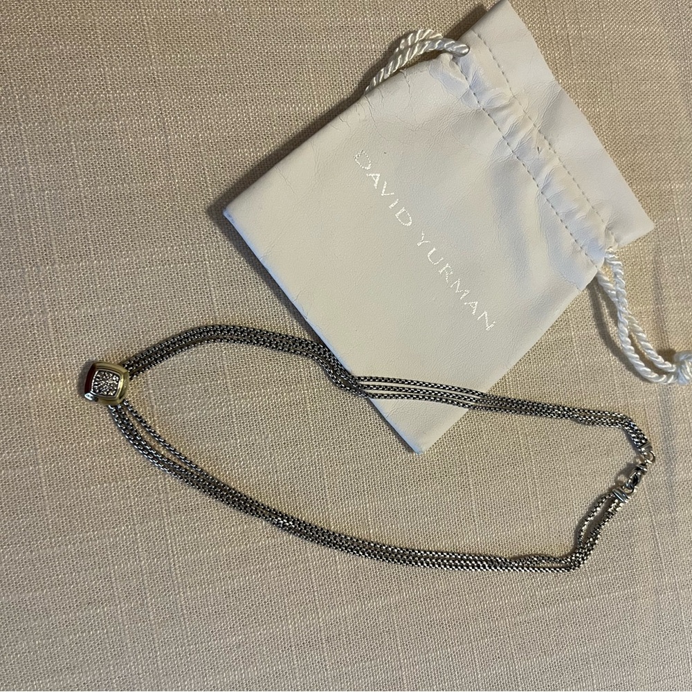 David Yurman Silver Chain Necklace